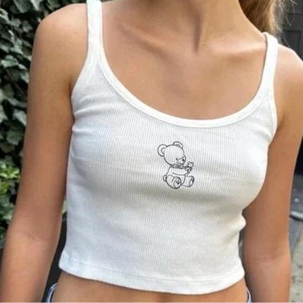 brandy white bear tank